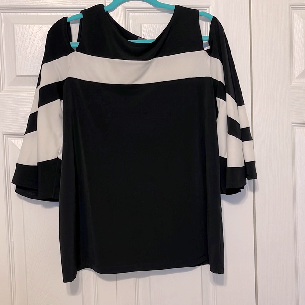 Chico’s Cold Shoulder Top